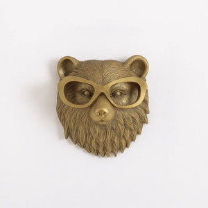 Aldric Bronze Animal Wall Décor
