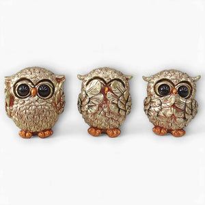 Alliem Gilded Owl Trio