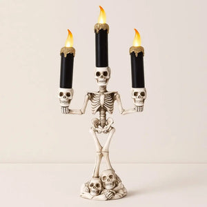 Bones Trio Skeleton Candle Holder
