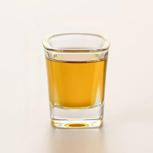 Zyra Crystal Baijiu Glass & Wooden Rack Set
