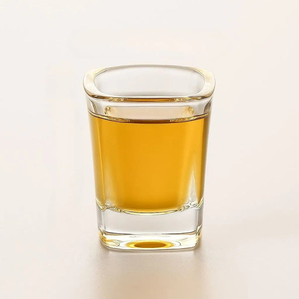 Zyra Crystal Baijiu Glass & Wooden Rack Set