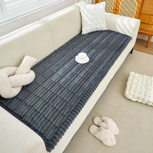 Hayden Fleece-Lined Sofa Plush Cushion Covers