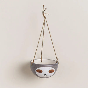 Sloth Hanging Planter Pot