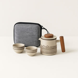 Kael Traditional Travel Tea Set