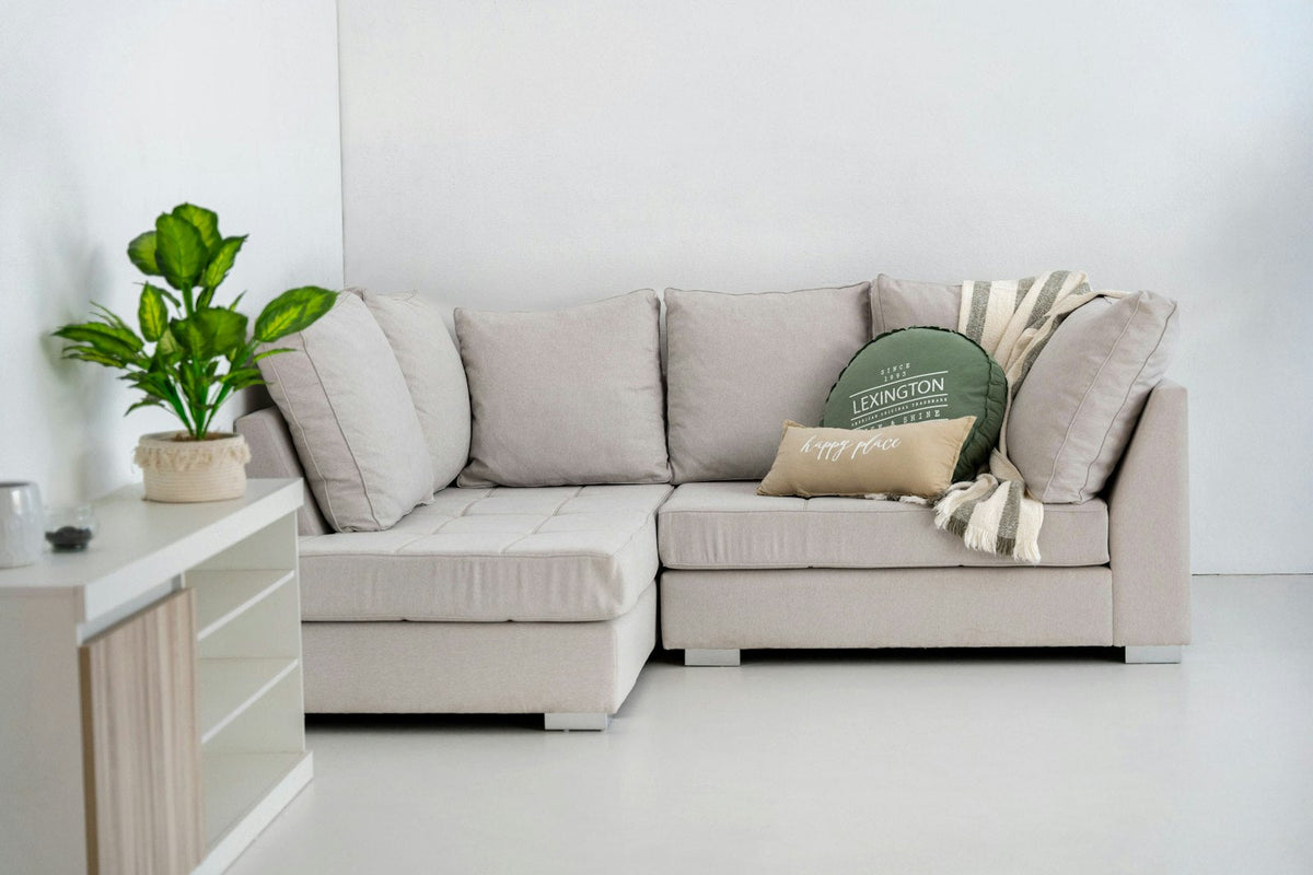 Sofa with cushions