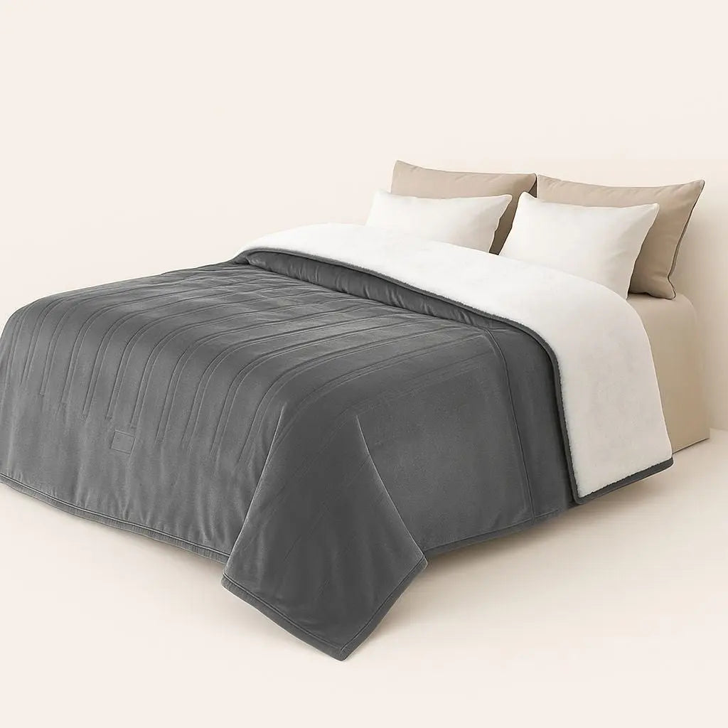 Maduro Electric Heated Fleece Blanket