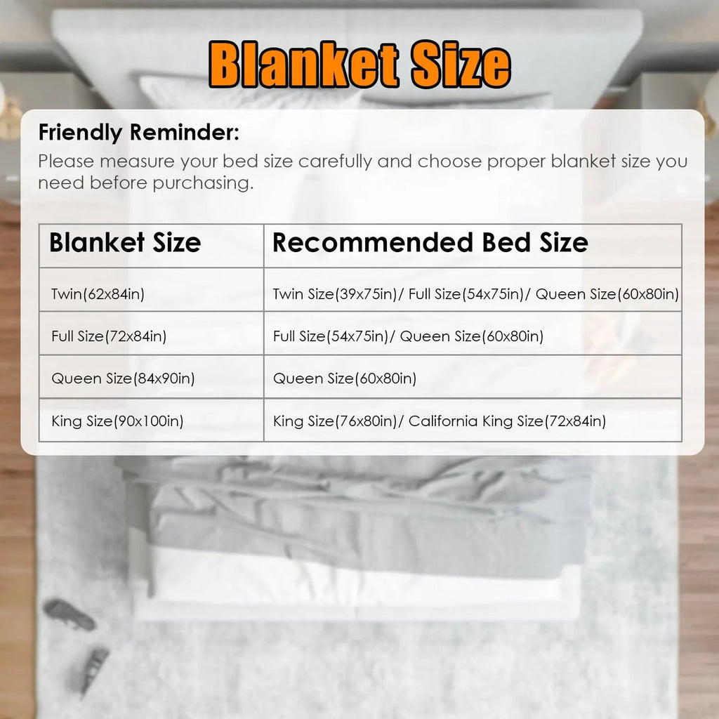 Maduro Electric Heated Fleece Blanket