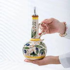 Tuscan Ceramic Olive Oil & Vinegar Bottle