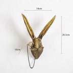 Aldric Bronze Animal Wall Décor