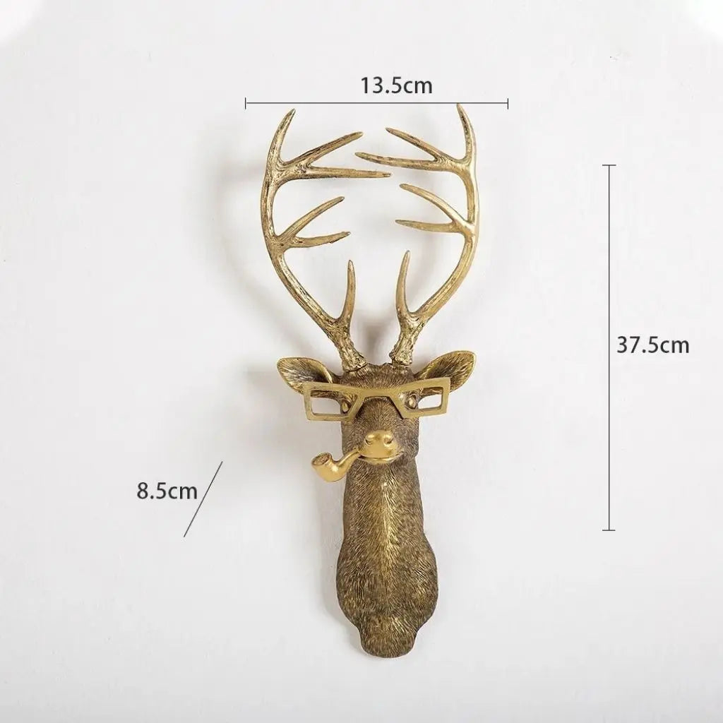 Aldric Bronze Animal Wall Décor