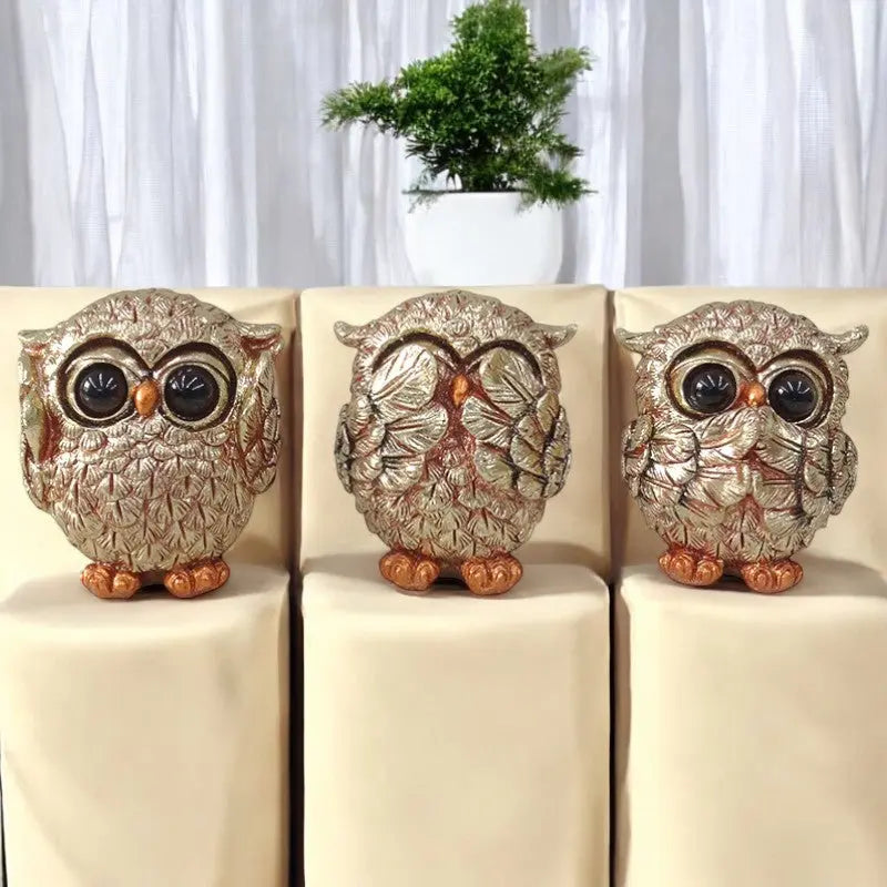 Alliem Gilded Owl Trio