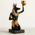 Anubis Candle Holder Set