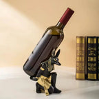 Anubis Egyptian Wine Bottle Holder