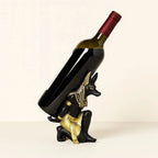 Anubis Egyptian Wine Bottle Holder