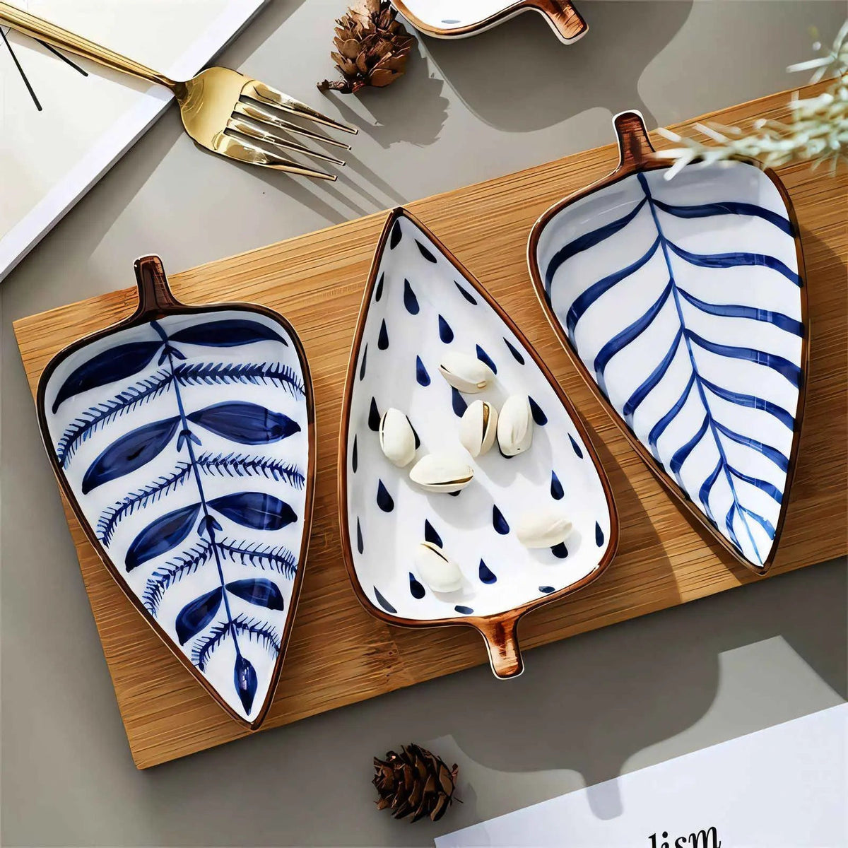 ArborLeaf Nordic Serving Plate Set
