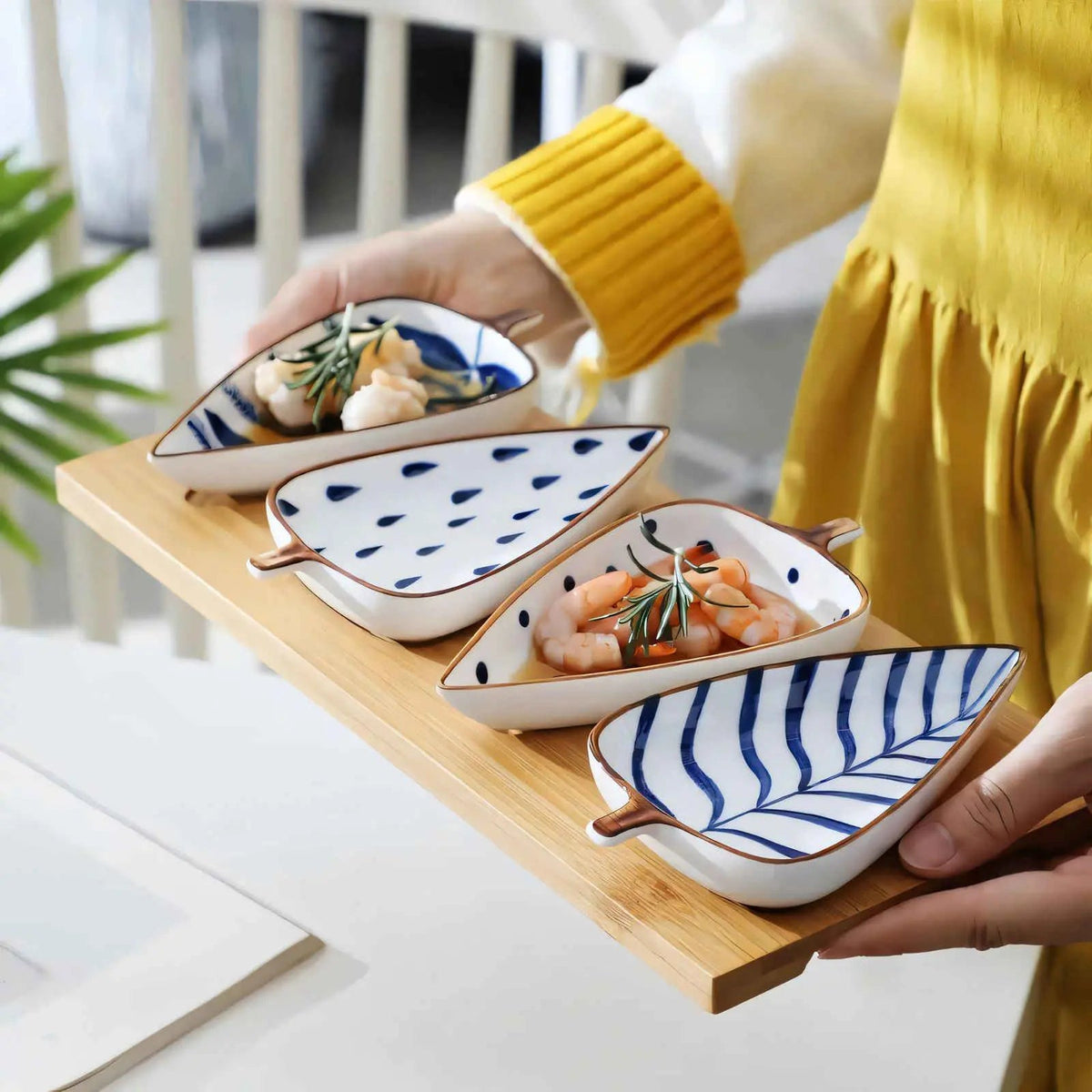 ArborLeaf Nordic Serving Plate Set