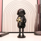 Astronaut Diver Statue With Octopus