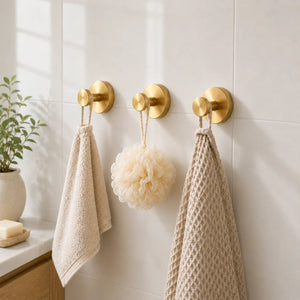 Aura Stainless Steel Suction Hooks