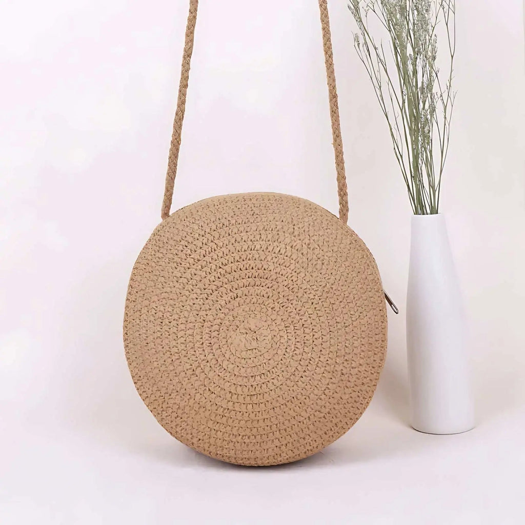 Aurelia Boho Luxe Straw Bag