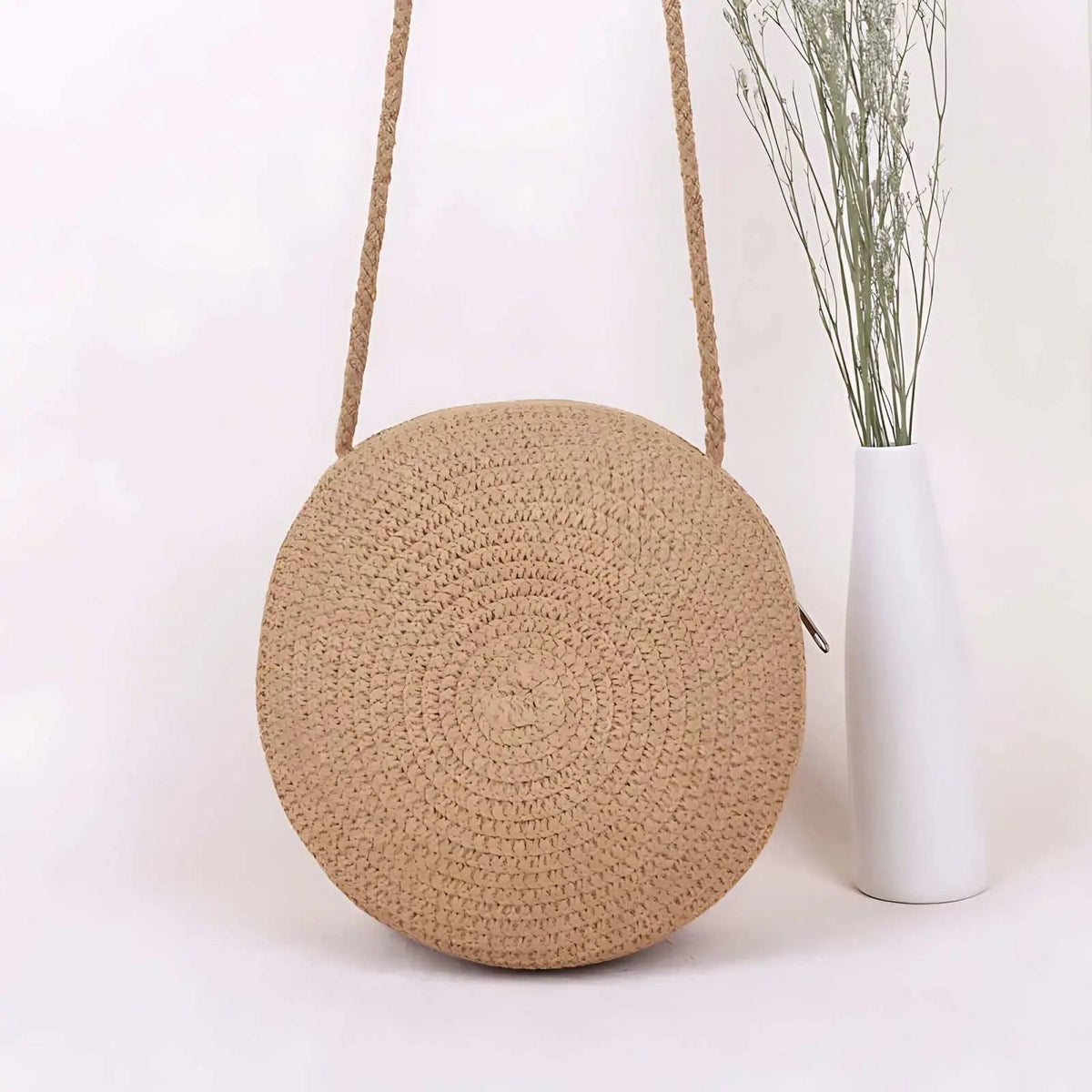 Aurelia Boho Luxe Straw Bag