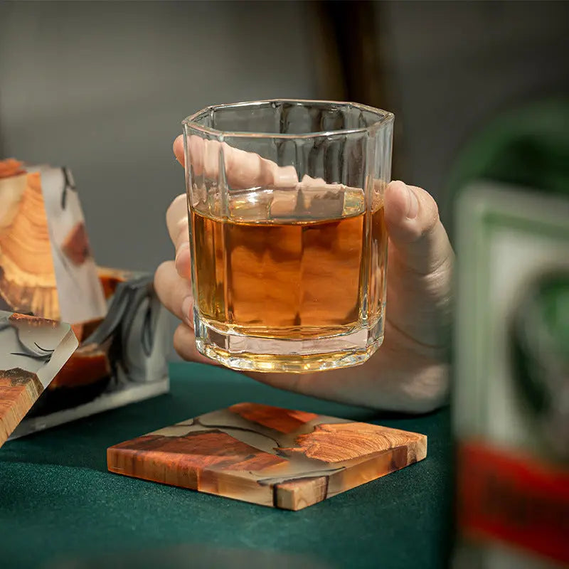 Avery Resin Coaster Set