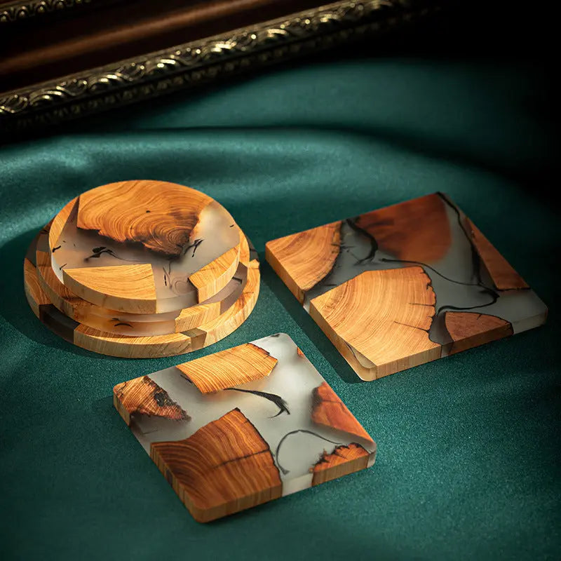 Avery Resin Coaster Set