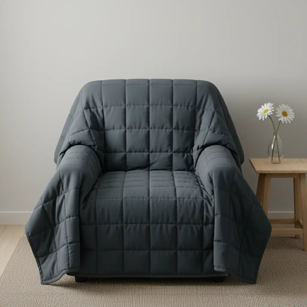 Elias Weighted Cotton Blanket