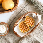 Akito Oval Handwoven Rattan Basket