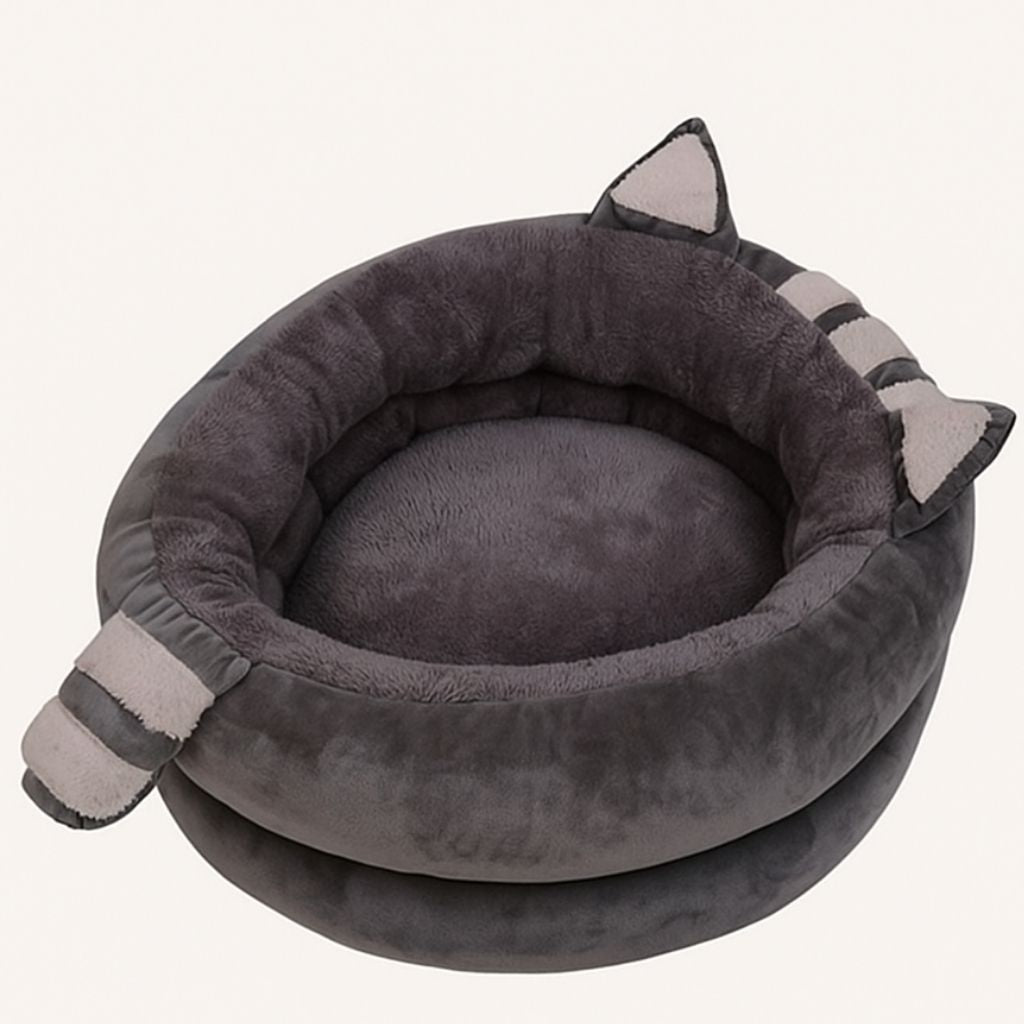 Rocco Round Plush Pet Bed