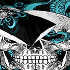 Jaxon 3-Skull Quilt  Piece Bedding Set