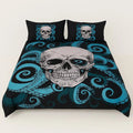 Jaxon 3-Skull Quilt  Piece Bedding Set
