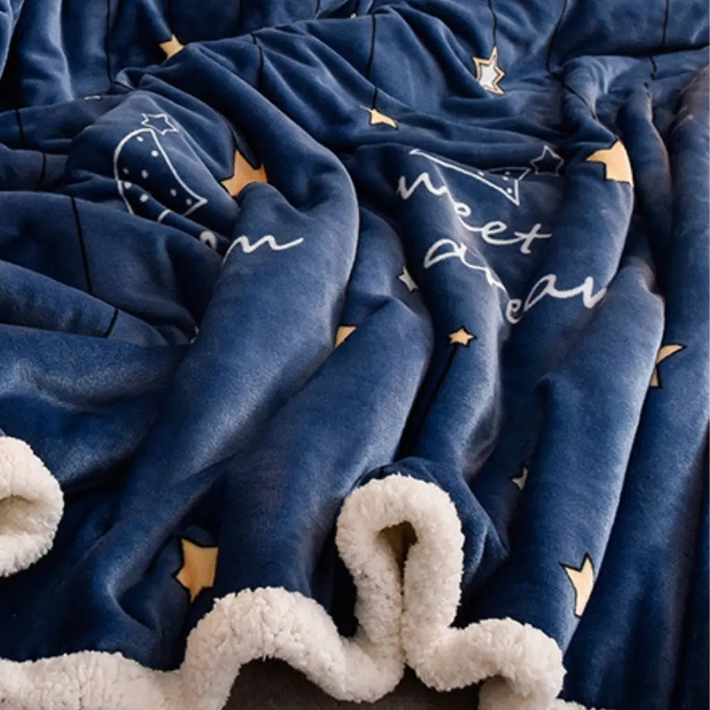 Elodie Winter Double Blanket
