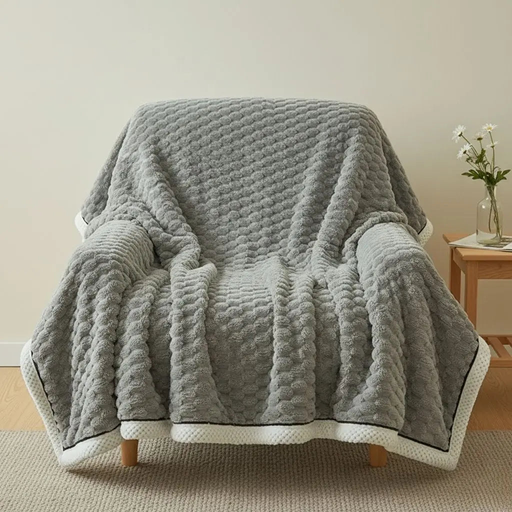 Amélie Doudou Soft Plush Throw Blanket
