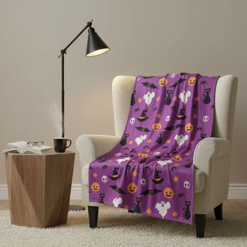 Harper Autumn Flannel Soft Blanket