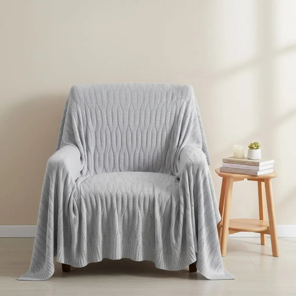 Isla Bamboo Knit Blanket
