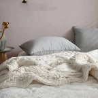 Evelyn Handwoven Icelandic Wool Blanket