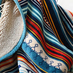 Diego Geometric Soft Fleece Throw Blanket
