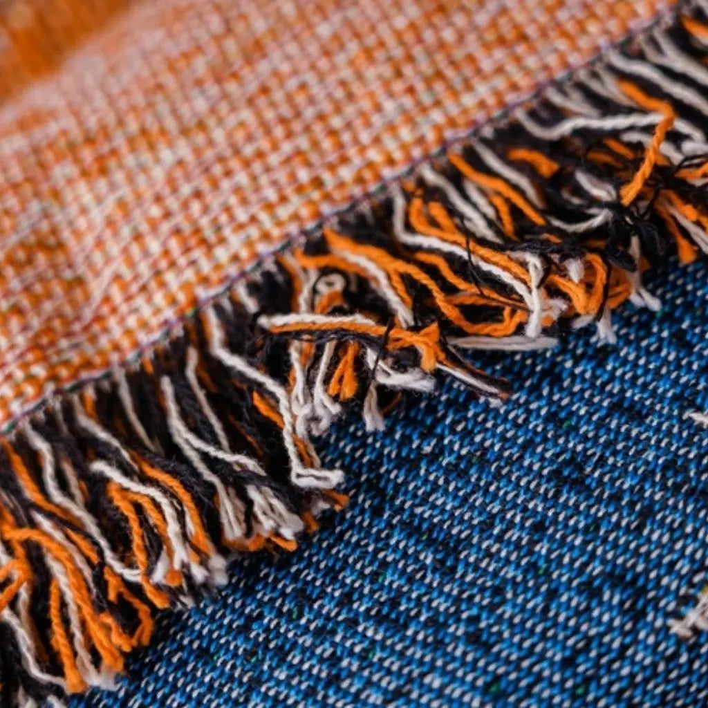 Moonlit Pumpkin and Cat Throw Blanket