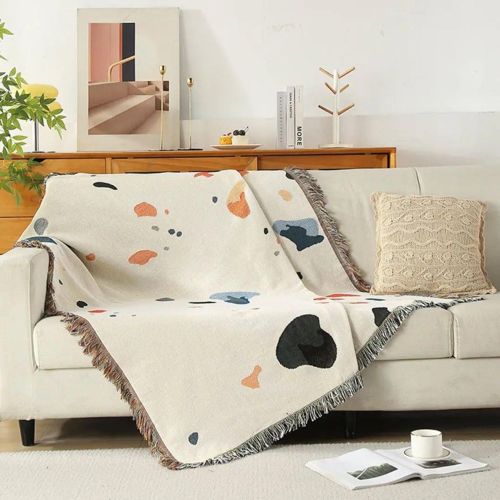 Shell Starry Sky Decorative Blanket