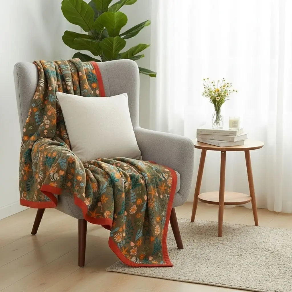 Verona Five-Layer Gauze Soft Cotton Blanket