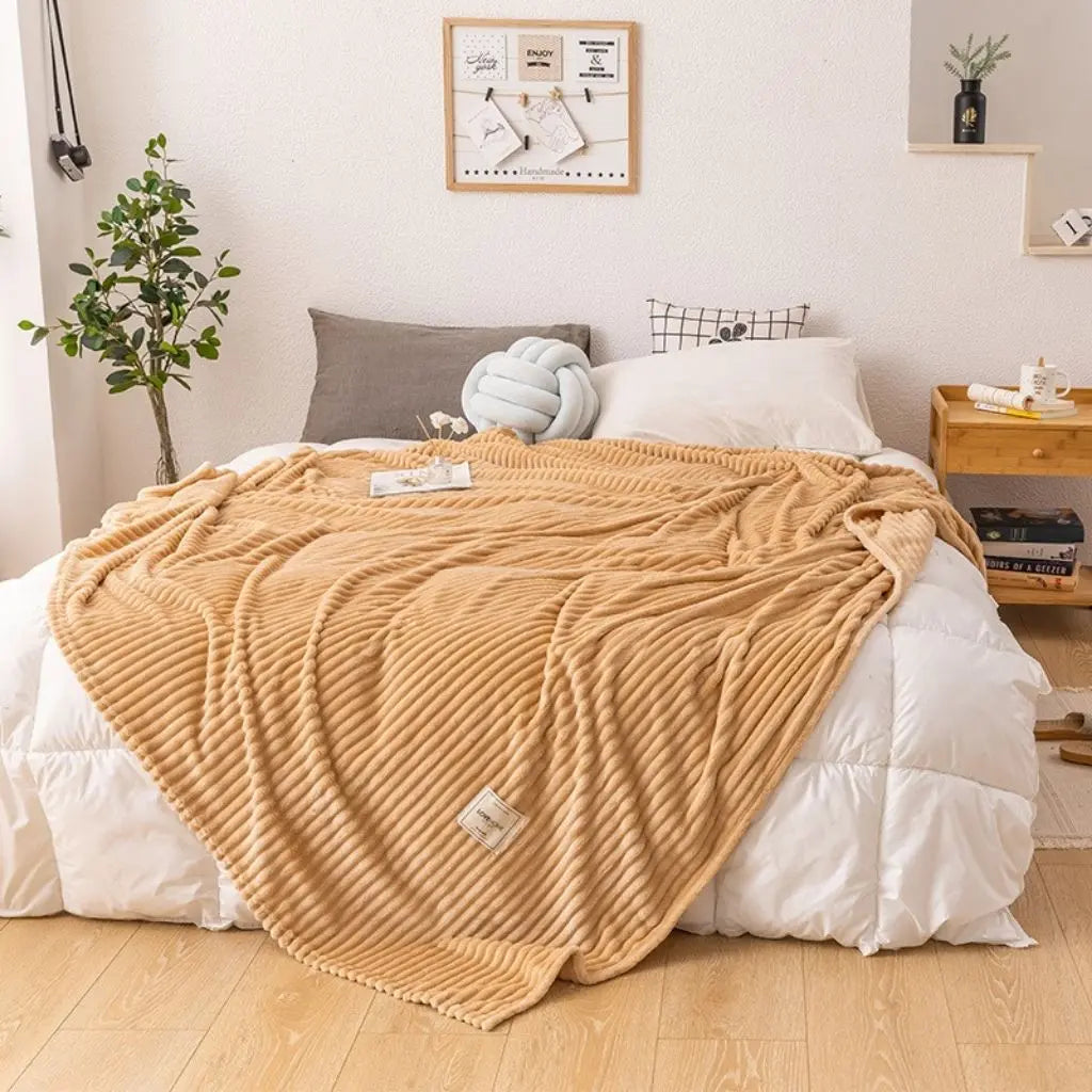 Clara Milk Soft Fleece Blanket