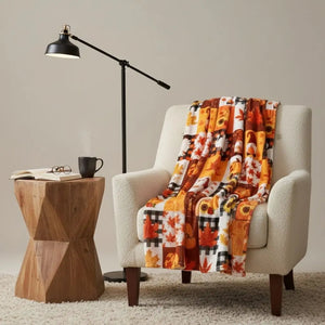 Harper Autumn Flannel Soft Blanket