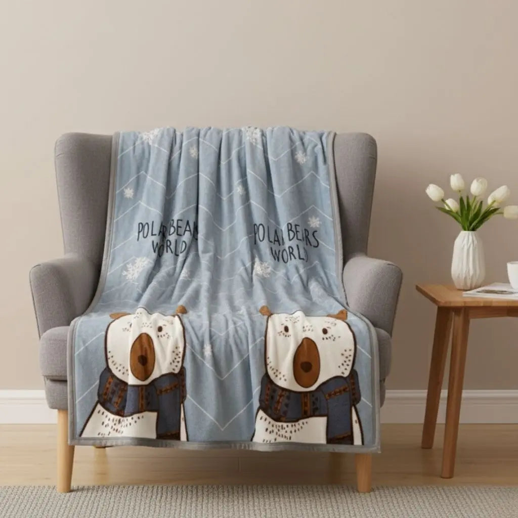Noah Cozy Children's Flannel Blanket
