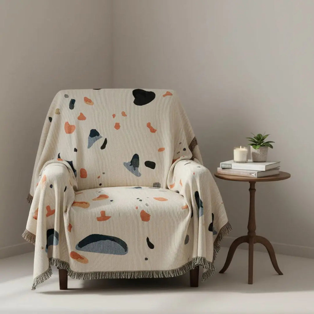 Shell Starry Sky Decorative Blanket