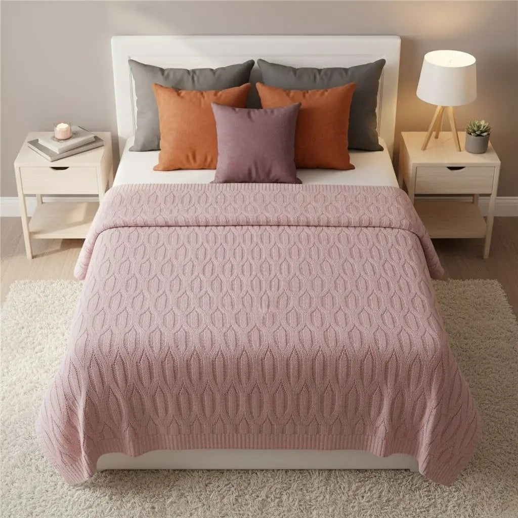 Isla Bamboo Knit Blanket