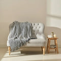 Julien Waffle Tassel Throw Blanket
