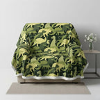 Liam Jurassic Adventure Soft Cotton Blanket
