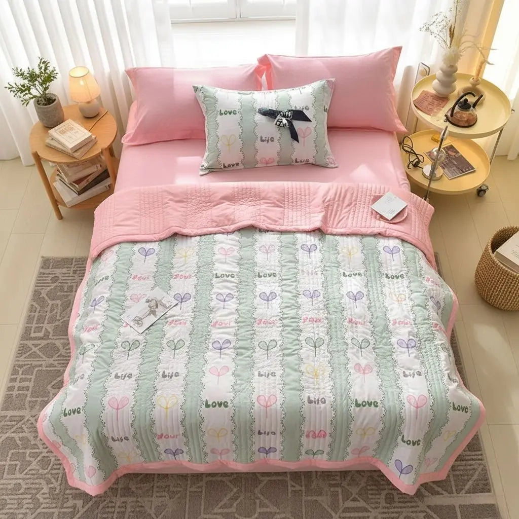 Lena Cotton Breathable Bed Quilts