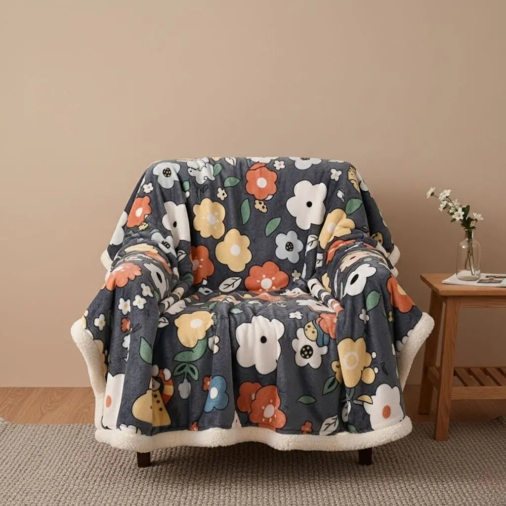 Elodie Winter Double Blanket
