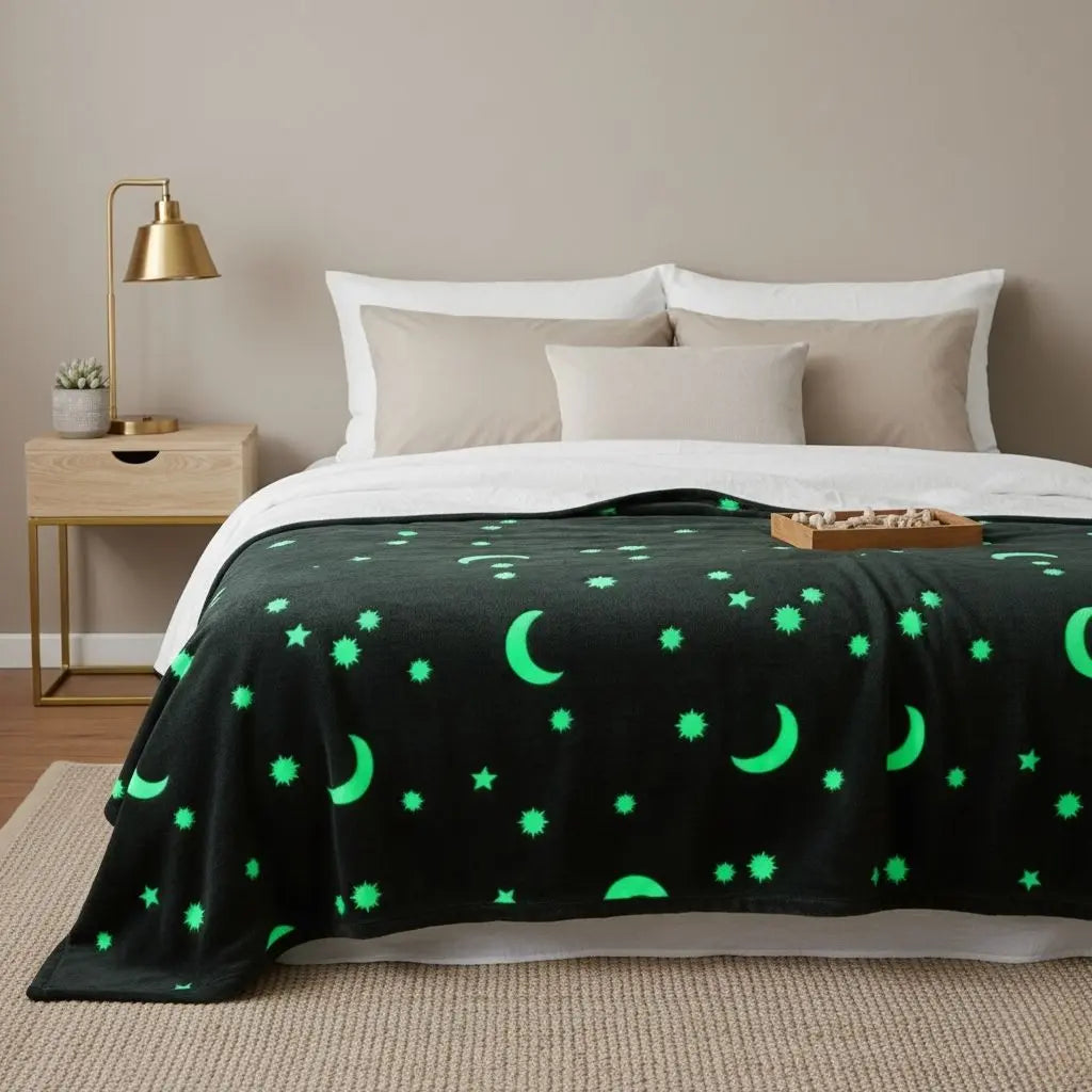 Lunia Glow-in-the-Dark Children's Blanket